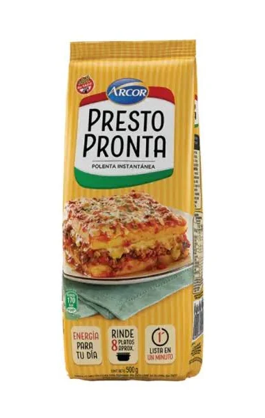 Polenta Presto Pronta 5000grs x 24/u