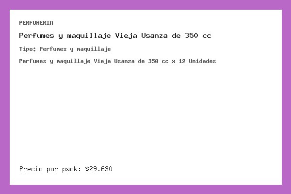Comidas y panificados El Trigal de 6 unidades x 10 Unidades
