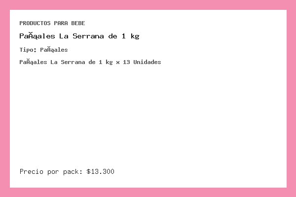 Para preparar Nueva Era de 1 kg x 18 Unidades