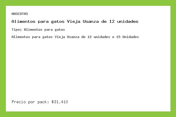 Cuidado del cabello El Provinciano de 12 unidades x 20 Unidades