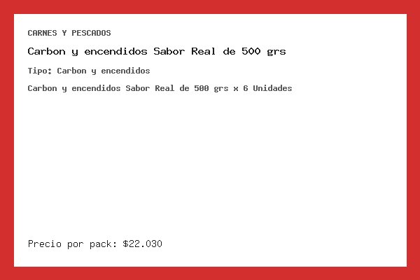 Pescado y mariscos Sabor Real de 1 kg x 7 Unidades
